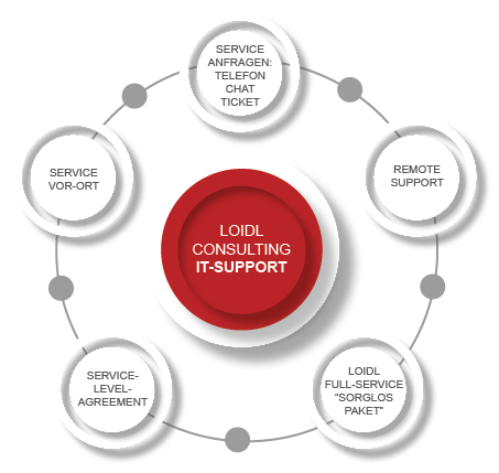 Loidl IT-Support infografik